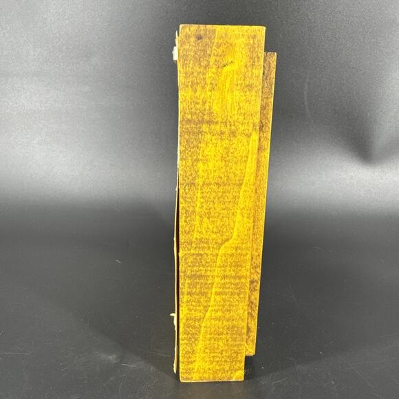 Vintage 3D Layered Glass Hand-Painted Daisy Glass Art Miniature By Barbara - Picture 8 of 14